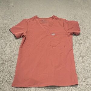 FIGS Catarina Scrub Tops for Women — Classic Fit, 1 Pocket, Size XS